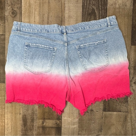 Lane Bryant Mid Rise Boyfriend Midi Short size 20 - Picture 2 of 11